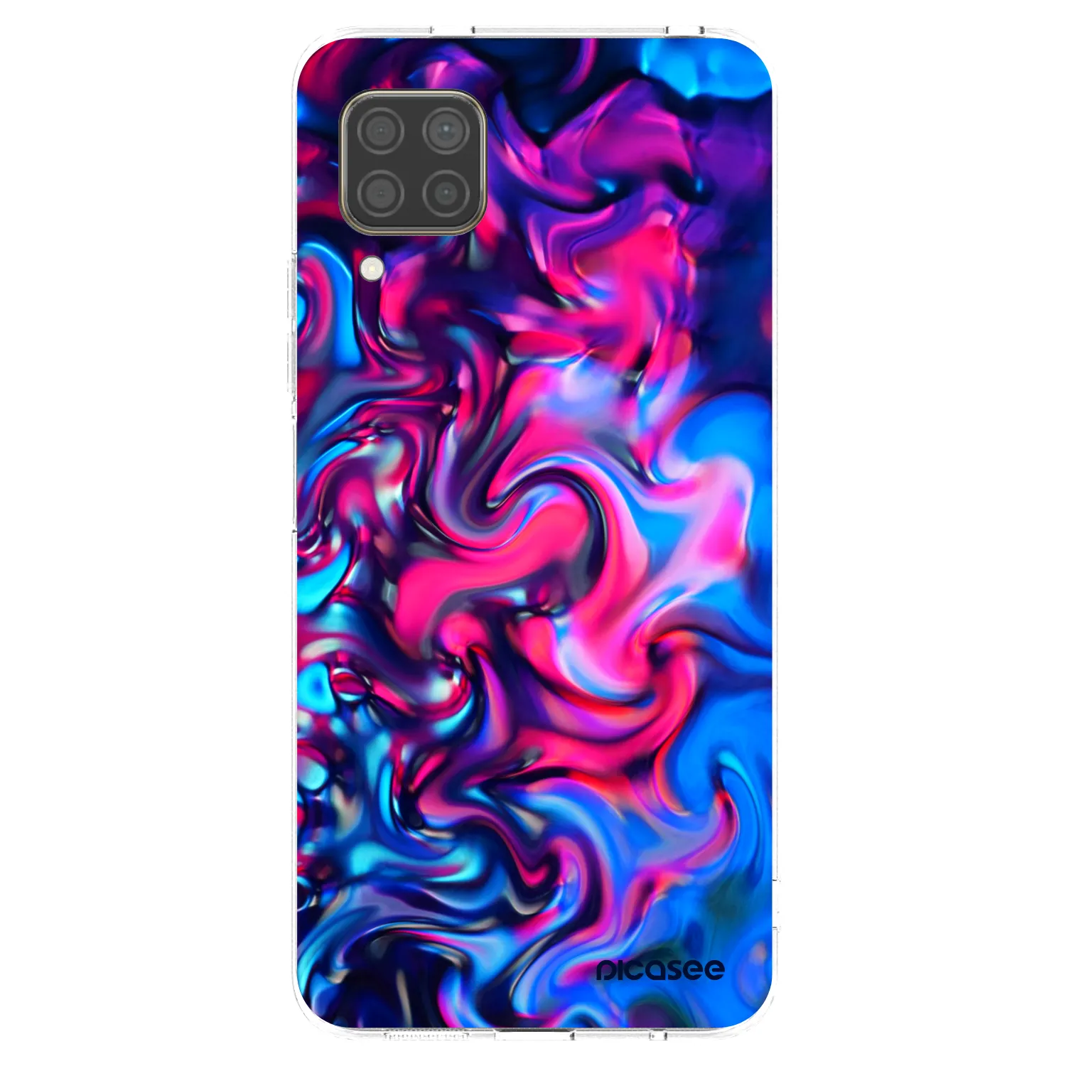 Picasee silikónový prehľadný obal pre Huawei P40 Lite - Redlight