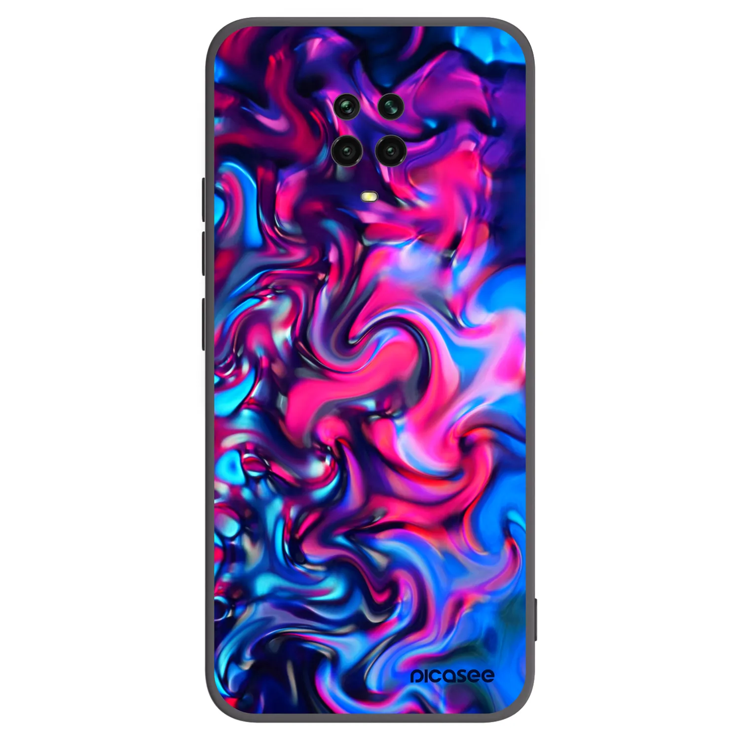 Silikónový čierny obal pre Xiaomi Redmi Note 9 Pro - Redlight