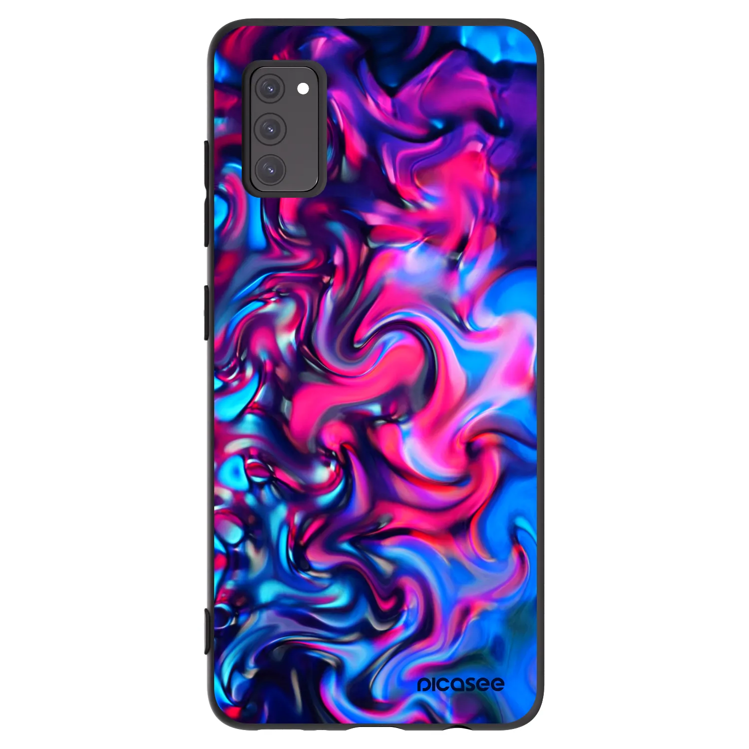 Picasee silikónový čierny obal pre Samsung Galaxy A41 A415F - Redlight