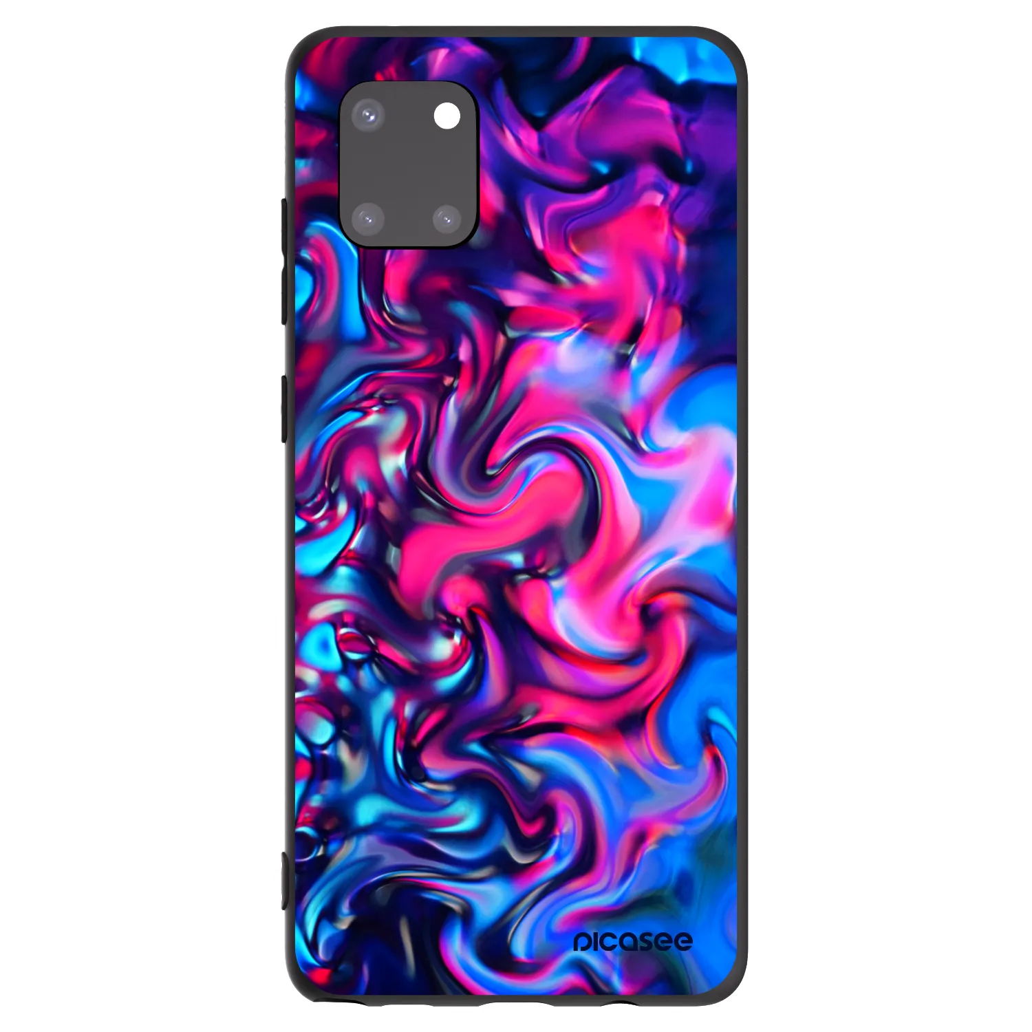 Picasee silikónový čierny obal pre Samsung Galaxy Note 10 Lite N770F - Redlight
