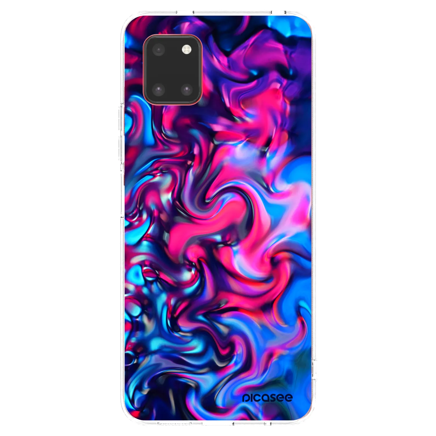 Picasee silikónový prehľadný obal pre Samsung Galaxy Note 10 Lite N770F - Redlight