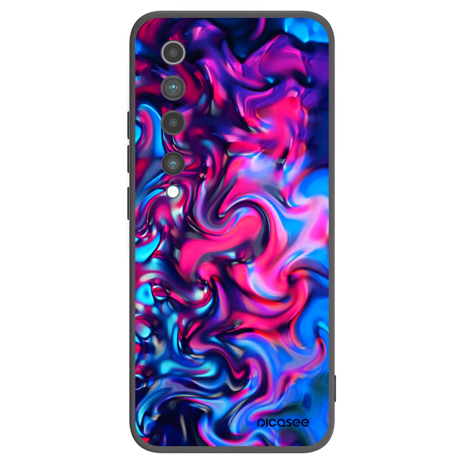 Picasee silikónový čierny obal pre Xiaomi Mi 10 - Redlight