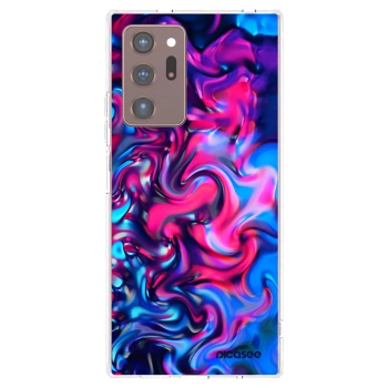 Picasee silikónový prehľadný obal pre Samsung Galaxy Note 20 Ultra - Redlight