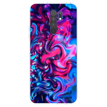 Picasee silikónový prehľadný obal pre Xiaomi Redmi 9 - Redlight