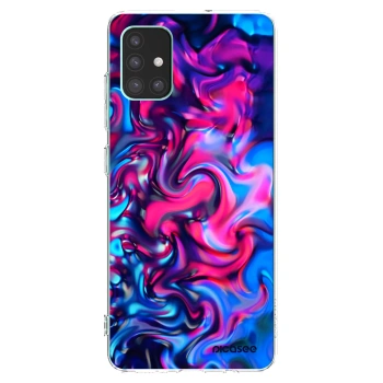 Picasee silikónový prehľadný obal pre Samsung Galaxy M51 M515F - Redlight