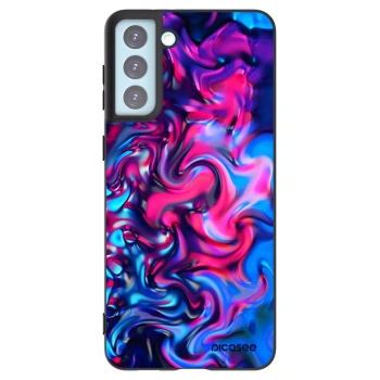 Picasee silikónový čierny obal pre Samsung Galaxy S21+ 5G G996F - Redlight
