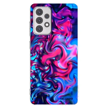 Picasee silikónový prehľadný obal pre Samsung Galaxy A52 5G A525F - Redlight