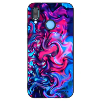 Picasee silikónový čierny obal pre Huawei P20 Lite - Redlight