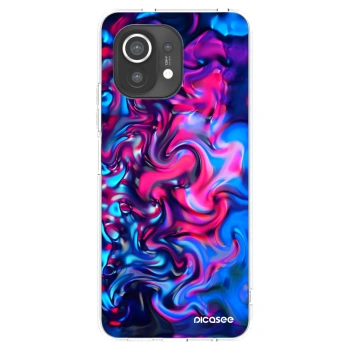 Picasee silikónový prehľadný obal pre Xiaomi Mi 11 - Redlight
