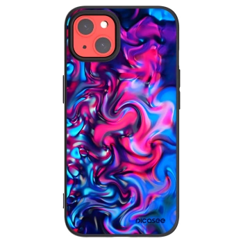 Picasee silikónový čierny obal pre Apple iPhone 13 - Redlight