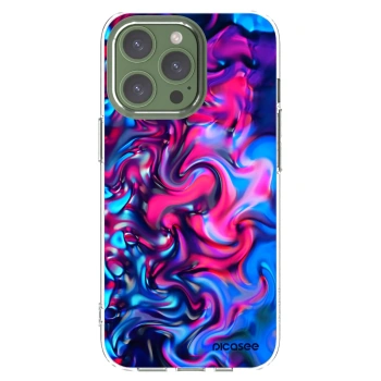 Picasee silikónový prehľadný obal pre Apple iPhone 13 Pro - Redlight