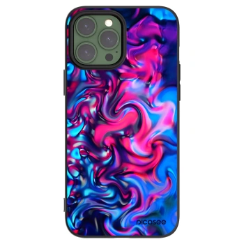 Picasee silikónový čierny obal pre Apple iPhone 13 Pro Max - Redlight