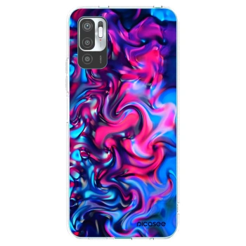 Picasee silikónový prehľadný obal pre Xiaomi Redmi Note 10 5G - Redlight