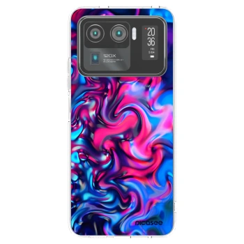Picasee silikónový prehľadný obal pre Xiaomi Mi 11 Ultra - Redlight