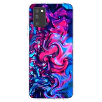 Picasee silikónový prehľadný obal pre Samsung Galaxy A02s A025G - Redlight