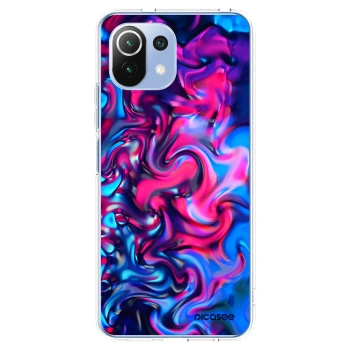 Picasee silikónový prehľadný obal pre Xiaomi 11 Lite 5G NE - Redlight