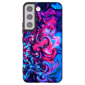 Picasee silikónový čierny obal pre Samsung Galaxy S22 5G - Redlight
