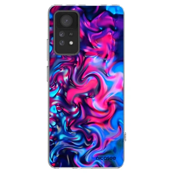 Picasee silikónový prehľadný obal pre Xiaomi Redmi Note 11 Pro 5G - Redlight