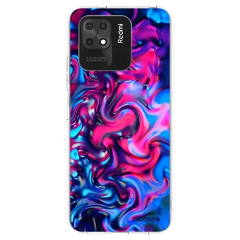 Picasee silikónový prehľadný obal pre Xiaomi Redmi 10C - Redlight