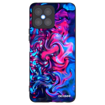 Picasee silikónový čierny obal pre Honor X8 4G - Redlight