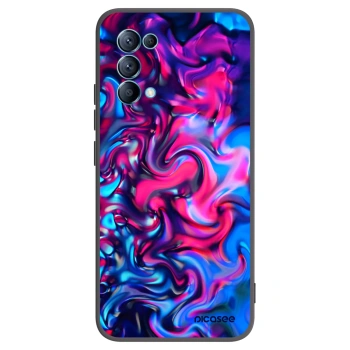Picasee silikónový čierny obal pre OPPO Reno 5 5G - Redlight