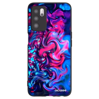 Picasee silikónový čierny obal pre OPPO A16s - Redlight