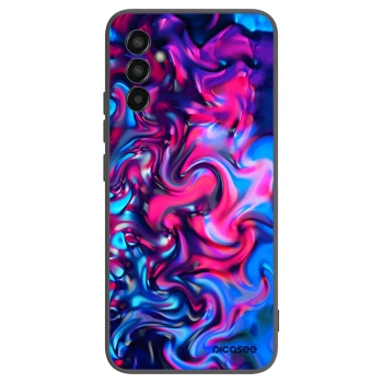 Picasee silikónový čierny obal pre Samsung Galaxy M13 M135F - Redlight