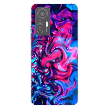 Picasee silikónový prehľadný obal pre Xiaomi 12 Lite - Redlight
