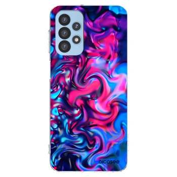 Picasee silikónový prehľadný obal pre Samsung Galaxy A23 A235F 4G - Redlight