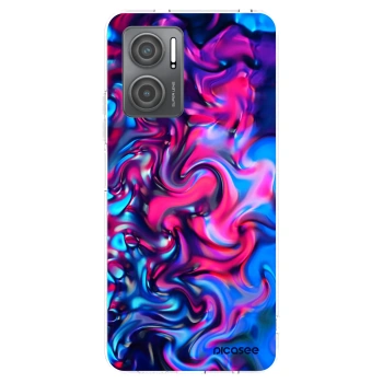 Picasee silikónový prehľadný obal pre Xiaomi Redmi 10 5G - Redlight