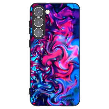 Picasee silikónový čierny obal pre Samsung Galaxy S23+ 5G - Redlight