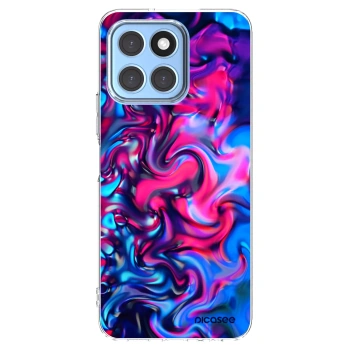 Picasee silikónový prehľadný obal pre Honor X8 5G - Redlight