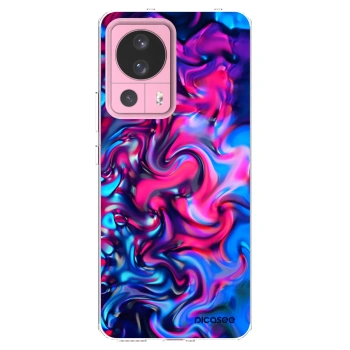 Picasee silikónový prehľadný obal pre Xiaomi 13 Lite - Redlight