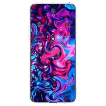 Picasee silikónový prehľadný obal pre Honor Magic5 Lite 5G - Redlight