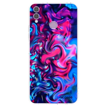Picasee silikónový prehľadný obal pre Honor 8X - Redlight