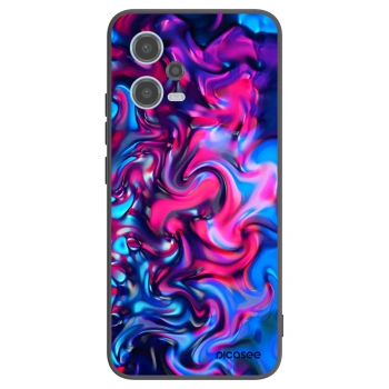 Picasee silikónový čierny obal pre Xiaomi Redmi Note 12 5G - Redlight
