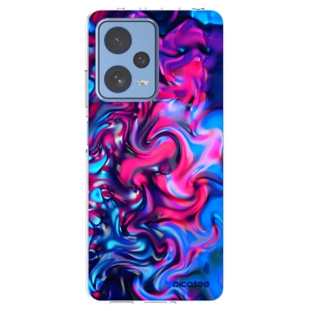 Picasee silikónový prehľadný obal pre Xiaomi Redmi Note 12 Pro 5G - Redlight