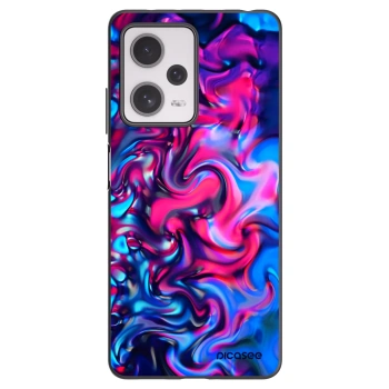 Picasee silikónový čierny obal pre Xiaomi Redmi Note 12 Pro+ 5G - Redlight