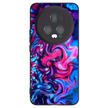 Picasee silikónový čierny obal pre Honor Magic5 Pro - Redlight