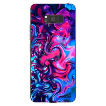 Picasee silikónový prehľadný obal pre Samsung Galaxy S8 G950F - Redlight