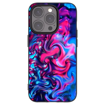 Picasee silikónový čierny obal pre Apple iPhone 15 Pro - Redlight