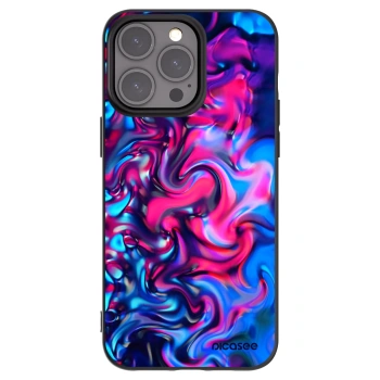 Picasee silikónový čierny obal pre Apple iPhone 15 Pro Max - Redlight