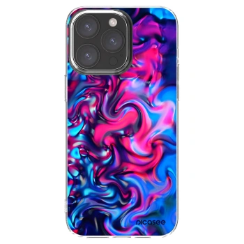 Picasee silikónový prehľadný obal pre Apple iPhone 15 Pro Max - Redlight