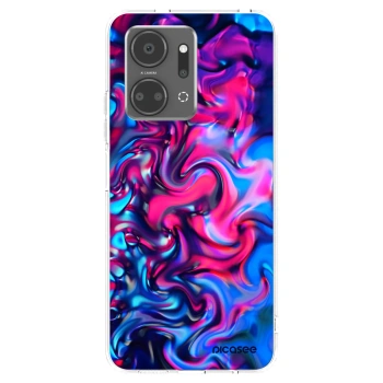 Picasee silikónový prehľadný obal pre Honor X7a - Redlight