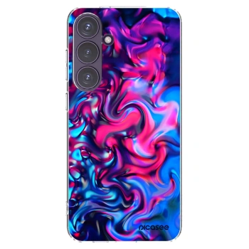Picasee silikónový prehľadný obal pre Samsung Galaxy S24+ S926B 5G - Redlight