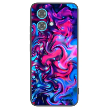 Picasee silikónový čierny obal pre Motorola Edge 40 Neo - Redlight