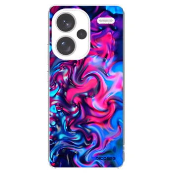 Picasee silikónový prehľadný obal pre Xiaomi Redmi Note 13 Pro+ 5G - Redlight
