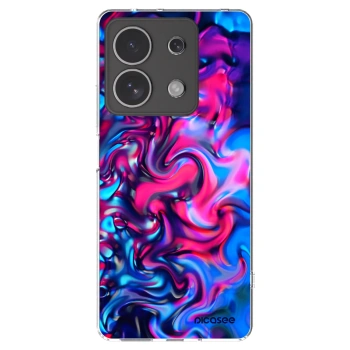 Picasee silikónový prehľadný obal pre Xiaomi Redmi Note 13 4G - Redlight