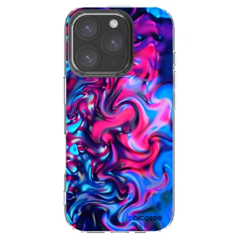 Picasee silikónový prehľadný obal pre Apple iPhone 16 Pro - Redlight