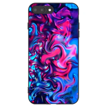 Picasee silikónový čierny obal pre Apple iPhone 8 Plus - Redlight